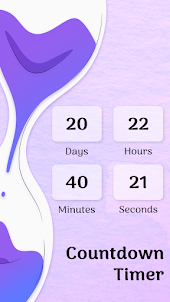 Countdown Widget - Days & Time