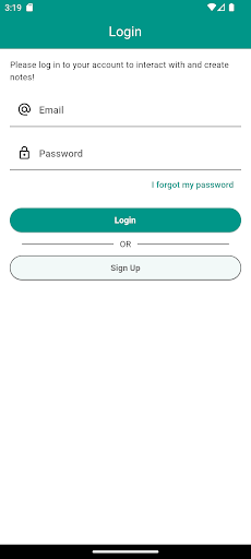 Android application Field Work screenshort