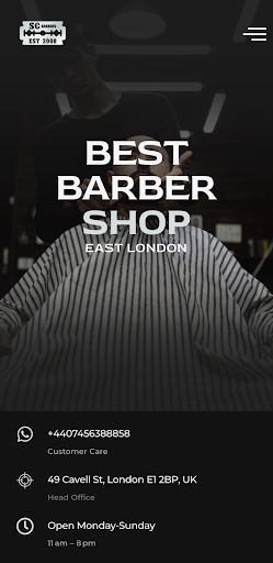 Android application Shaz Clippers screenshort