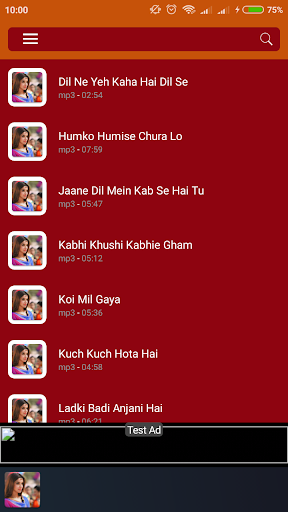 Lagu India Mp3 Offline Screen 2