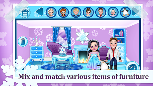 Ice Princess Doll House Games 8.0.1 screenshots 4