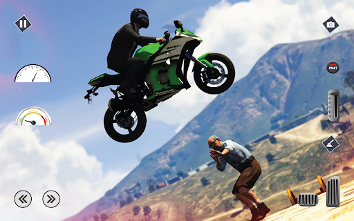 Dirt Motor Bike Stunt Game