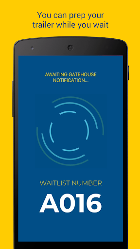 Gerdau Truck Driver Check-In Screen 2