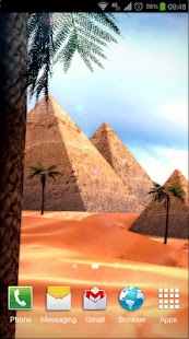 埃及 3D Pro 动态壁纸截图
