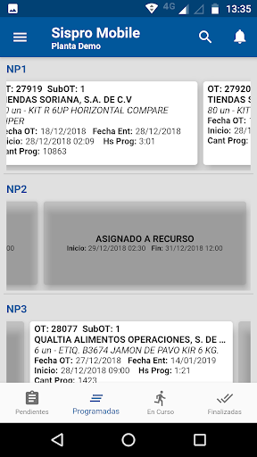 SisPro Mobile Screen 3