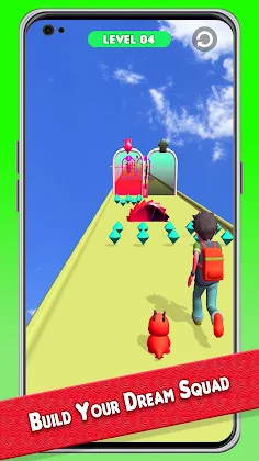 Monster Collect Run Squad Rush - Screenshot 2
