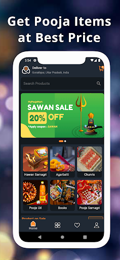 Android application MyPoojaMart - Buy Pooja Items screenshort
