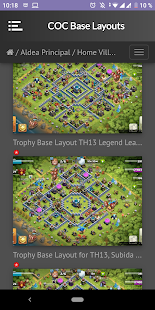 Base Layouts for COC Screenshot