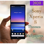 Cover Image of ดาวน์โหลด Sony Xperia 8 Themes, Launcher  APK