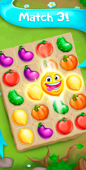 Funny Farm match 3 Puzzle game banner