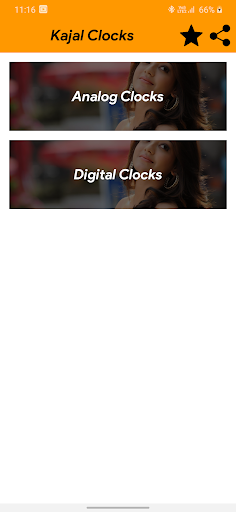 Kajal Clock Wallpapers Screen 3
