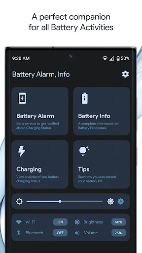 Android application Battery Sound Notifier Alert screenshort