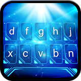 Blue Light Animated Keyboard + Live Wallpaper icon