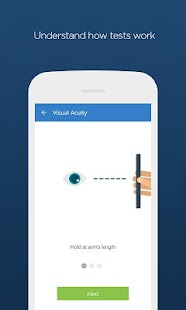 Visual Acuity Test Capture d'écran