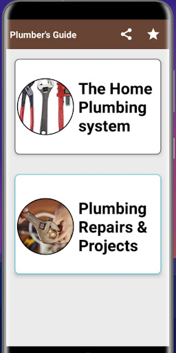 Android application Guide for Plumbers:Handbooks screenshort