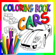 Coloring Book - Fast Cars  Icon