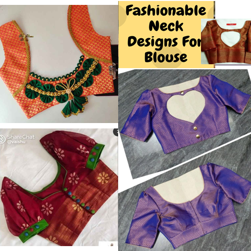 5000+Blouse Sewing Neck Design logo