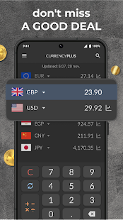 Currency Converter Plus Ekran görüntüsü