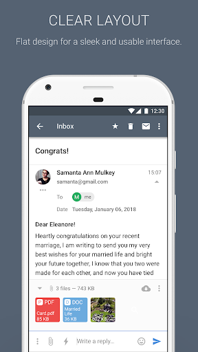 Android application Embratel Mail screenshort