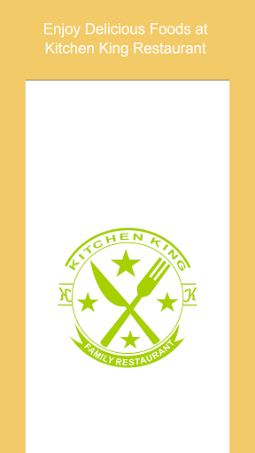 Android application Kitchen King Restaurant screenshort