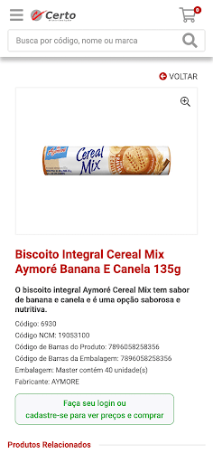 Certo Distribuição Screen 2