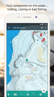 Charted Waters - Fishing Mapsのおすすめ画像1