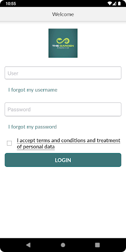 Android application The Garden Pickleball Club screenshort