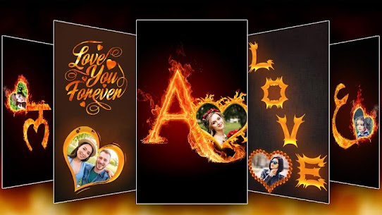 Fire Text Photo Frame New Fire Photo Editor 2021 Apk app for Android 1