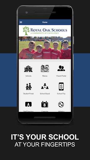 Android application Royal Oak Schools screenshort