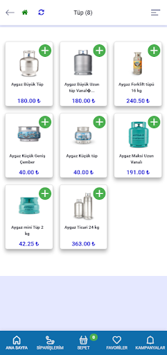 Android application Alo Tüpçü screenshort
