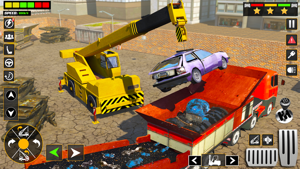 Car Crusher Excavator Games 3d 1.8 APK + Mod (Unlocked / Full) for Android