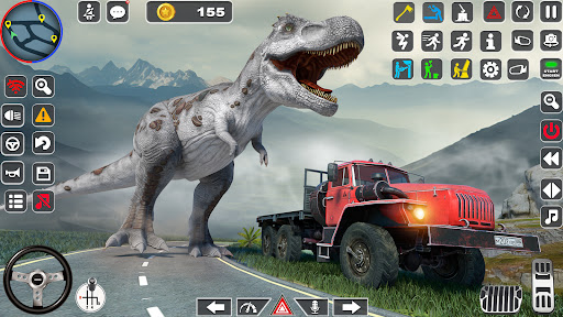 Dino Transporter Truck Games Screen 2
