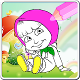 Coloring Book Games for Masha icon