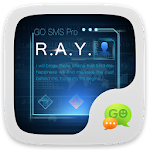 Cover Image of ダウンロード GO SMS PRO RAY THEME EX 1.0 APK