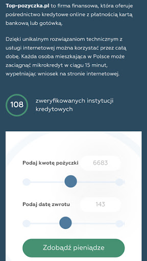 Szybkie Pożyczki Ranking Screen 3