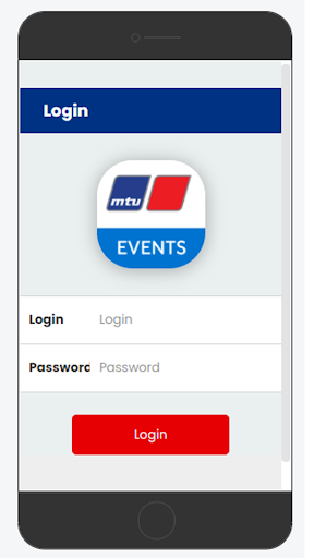 Android application MY mtu EVENTS screenshort