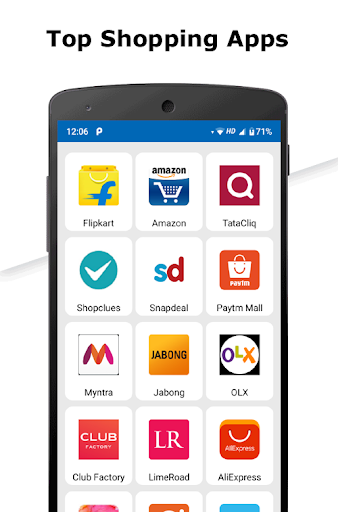 All in One Shopping App Screen 2