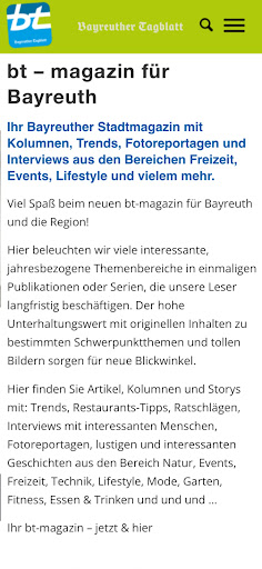Bayreuther Tagblatt Screen 3