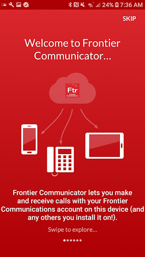 Frontier Communicator Screen 3