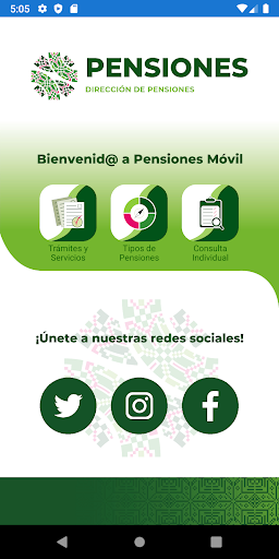 Pensiones Móvil Screen 2
