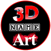 3D Name Art icon