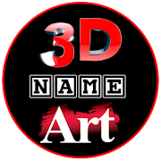 3D Name Art  Icon
