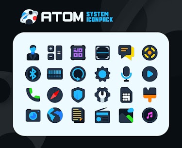 Atom IconPack Mod Apk Download 4