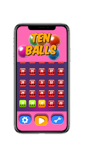 Ten balls