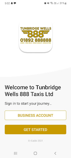 Android application Tunbridge Wells 888 Taxis Ltd screenshort