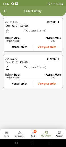Online Mart And Gift Hub Screen 2
