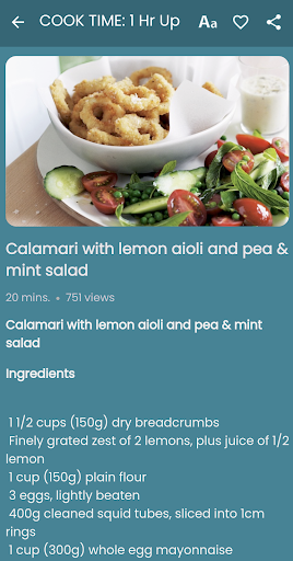 Salad Savor Recipes Screen 3