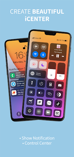Android application iCenter OS17: iControl & iNoty screenshort