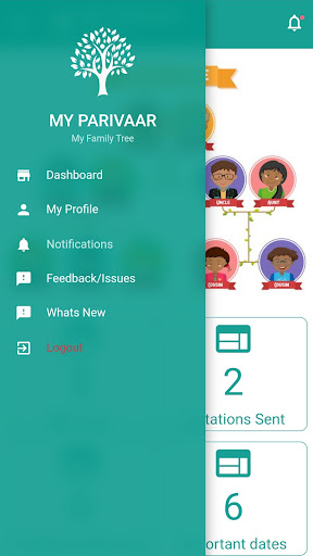 Android application My Parivaar screenshort
