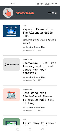 Sketchweb - WordPress & SEO Screen 2